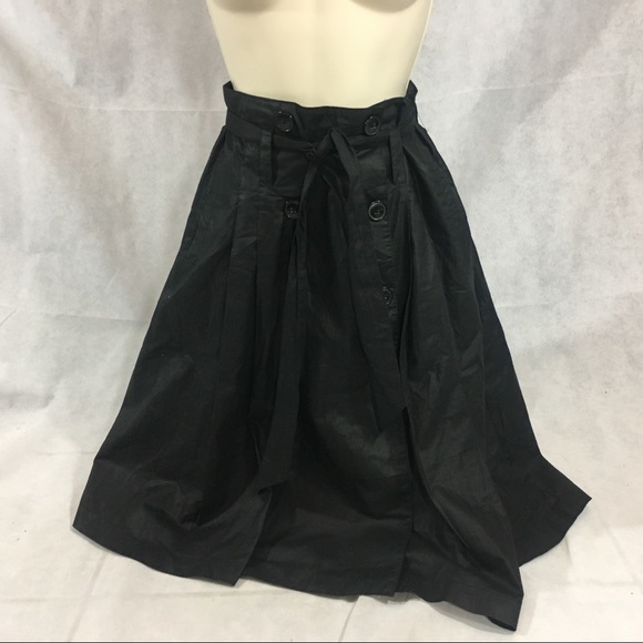 H&M Dresses & Skirts - NWOT H&M Black Self Tie Wrap Skirt